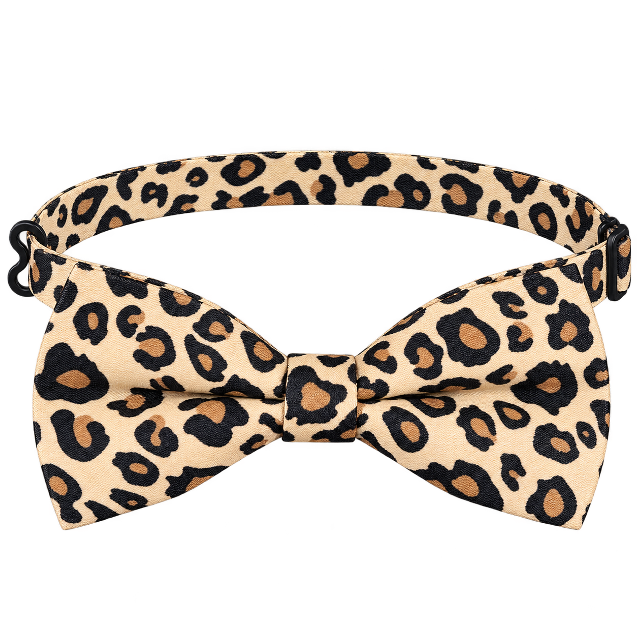 Corbatín para mascota con estampado leopardo